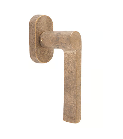 PEZZO MANIGLIA DI FINESTRA PH1928 /32 BRONZO GREZZO (RB)