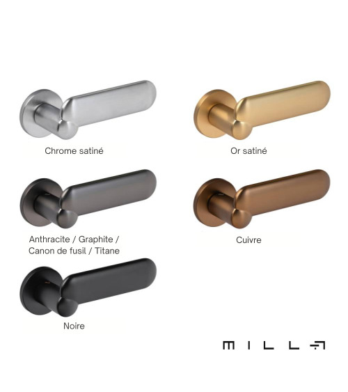 Maniglia per porta antracite KELEDRES design