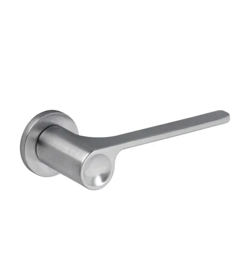 Maniglia per porta minimalista in zamak PLANO rotonda design