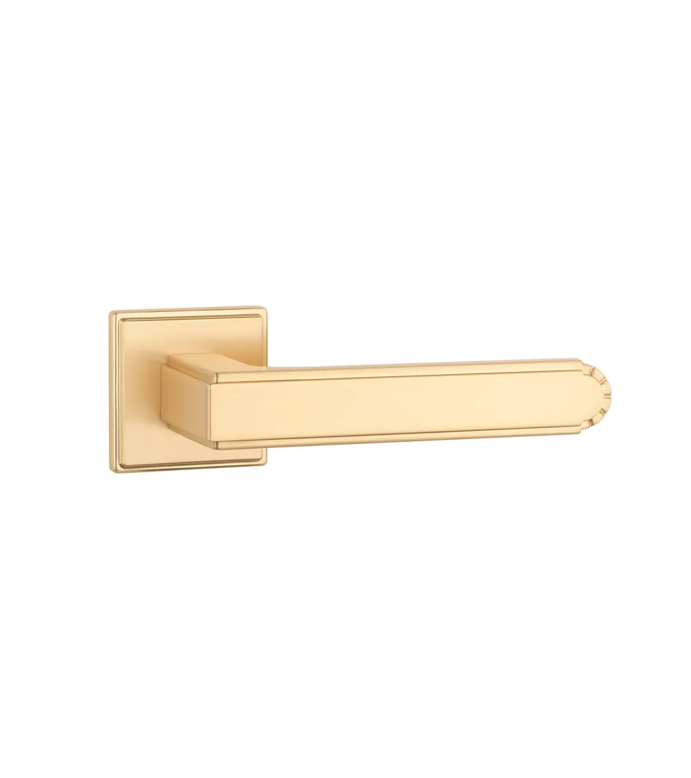 Maniglia per porta oro opaco MIMOSA design