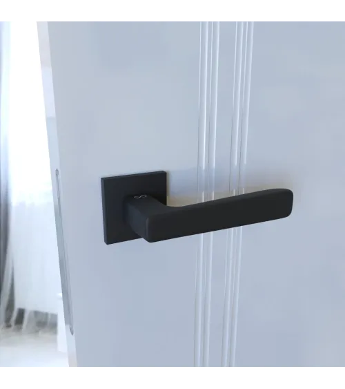Maniglia per porta nera PARMA design