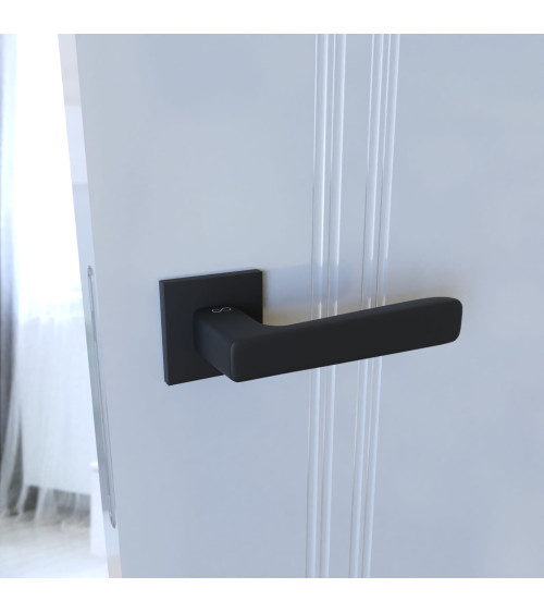 Maniglia per porta nera PARMA design