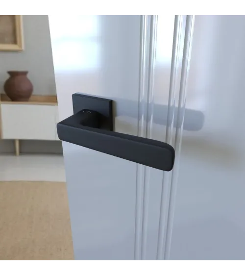 Maniglia per porta nera PARMA design