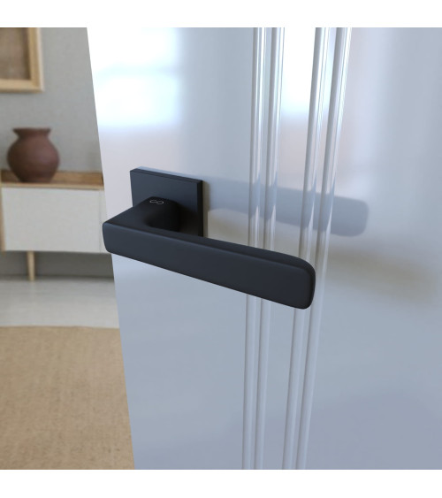 Maniglia per porta nera PARMA design