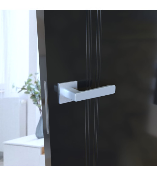 Maniglia per porta cromo satinato PARMA maniglia design