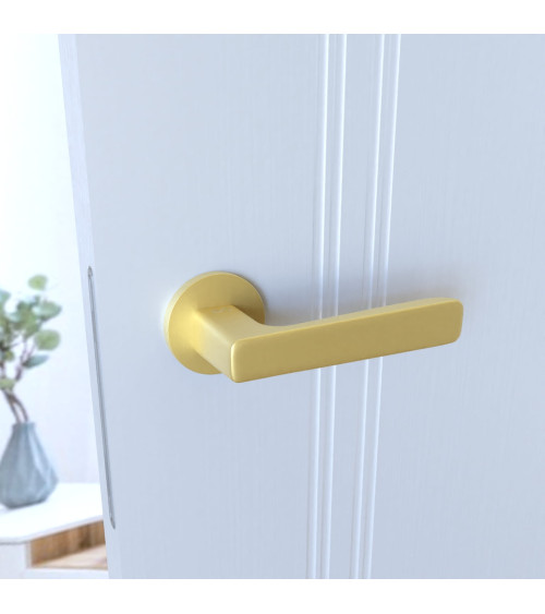 Maniglia per porta in zama PARMA ferramenta design