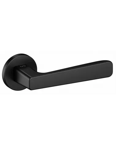 Maniglia per porta nera PARMA ferramenta design