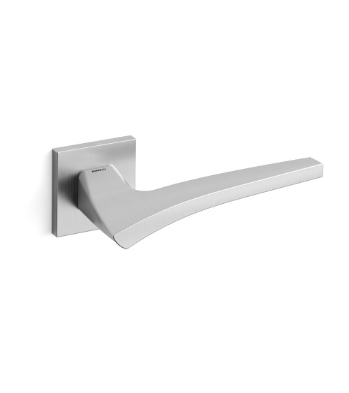 Maniglia per porta cromo satinato Mandelli Astrid maniglia design