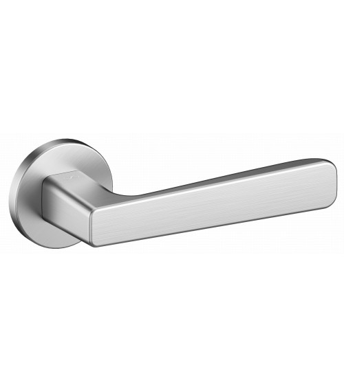 Maniglia per porta cromata satinata PARMA ferramenta design
