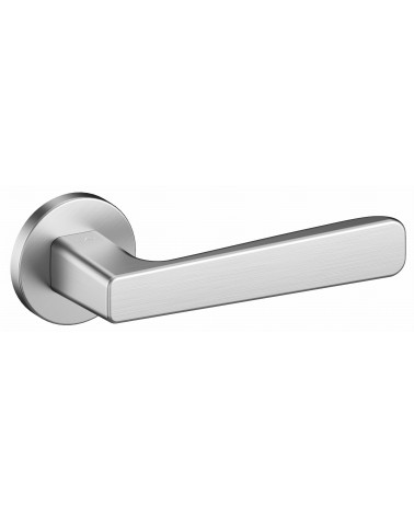 Maniglia per porta cromata satinata PARMA ferramenta design