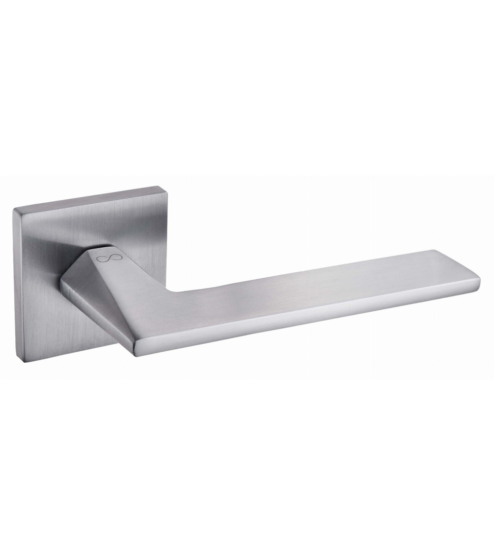 Maniglia per porta cromata satinata ARA design