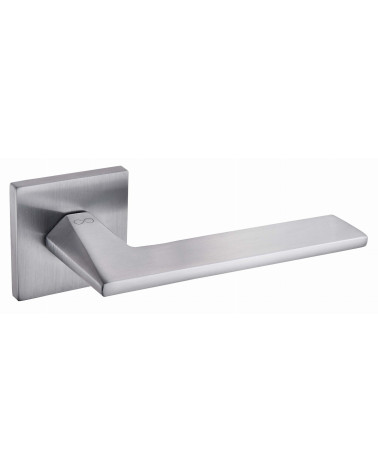 Maniglia per porta cromata satinata ARA design