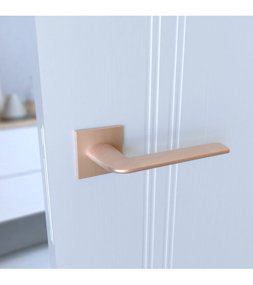 Maniglia per porta in rame STINGER ferramenta design