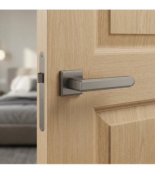 Maniglia per porta in zama MIMOSA design