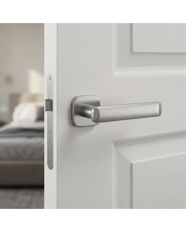 Maniglia per porta cromo satinato FORMA