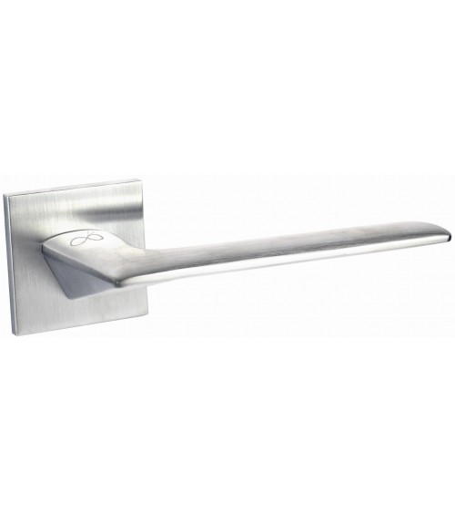 Maniglia per porta cromo spazzolato line GIULIA design