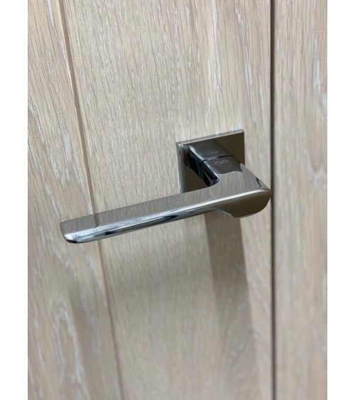 Maniglia per porta cromo lucido LIGNE design