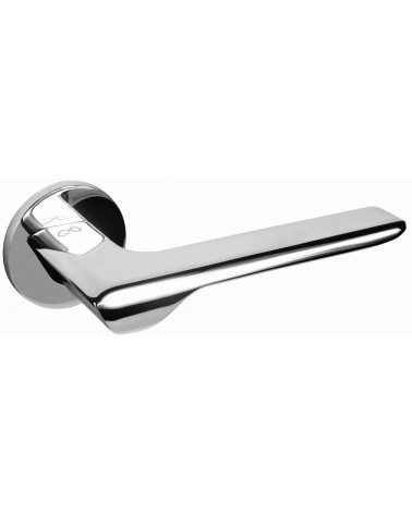 Maniglia per porta cromo lucido LIGNE design