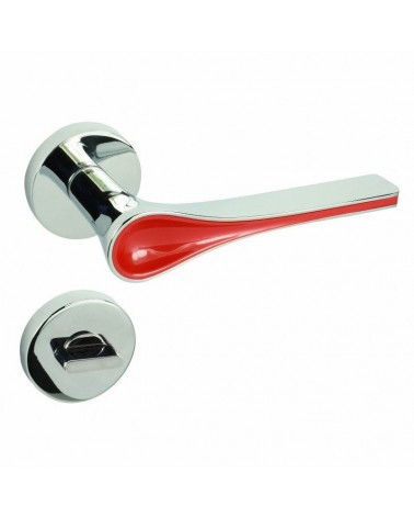 Maniglia per porta Rossa Polaris Tonda WC - maniglia design