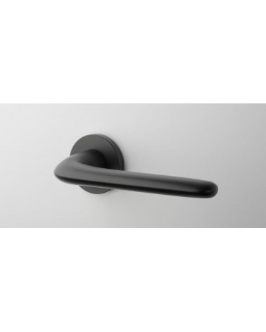 Maniglia per porta Nera AZALIA maniglia design vista frontale