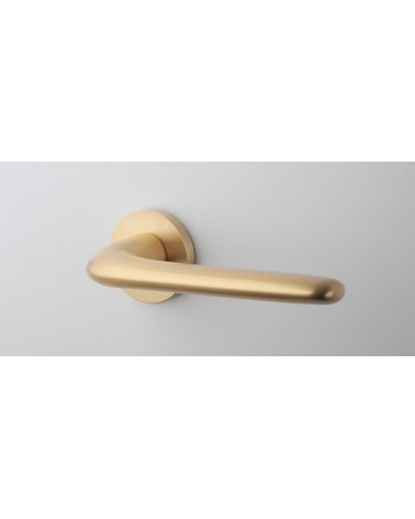 Maniglia per porta Oro opaco AZALIA maniglia design vista frontale