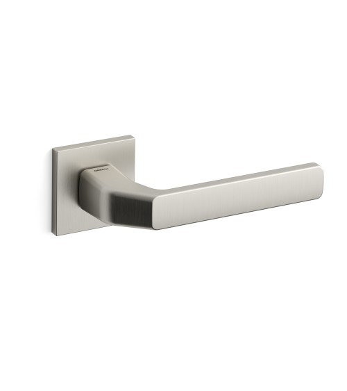 Maniglia per porta nichel satinato Mandelli Fenix ferramenta design