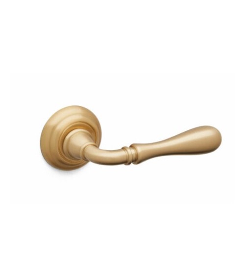 Maniglia per porta oro satinato Mandelli Gou design