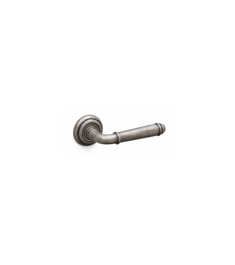 Maniglia per porta argento anticato Mandelli Hartu design