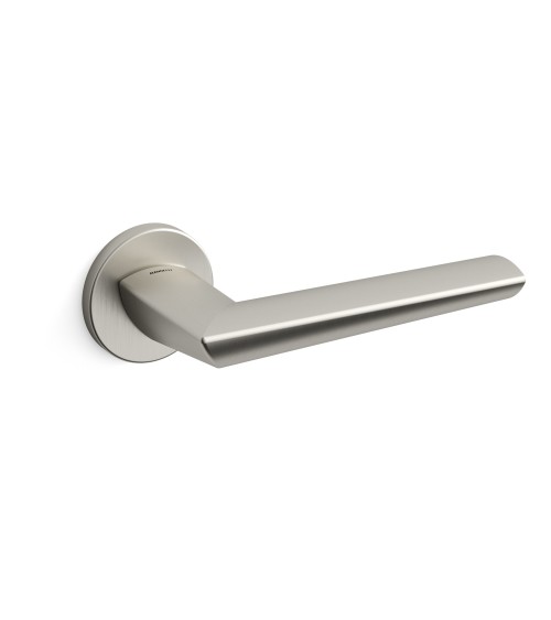 Maniglia per porta nichel satinato Mandelli Isi design