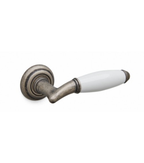 Maniglia porta argento antico Mandelli Melody maniglia design