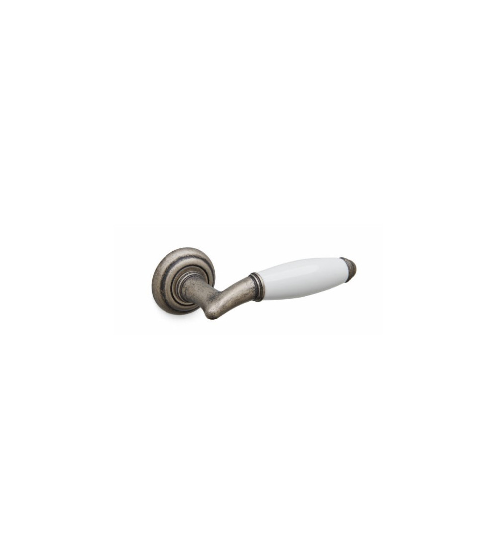 Maniglia porta argento antico Mandelli Melody maniglia design