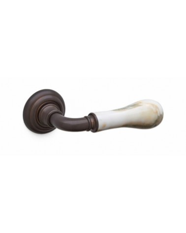 Maniglia porta bronzo Mandelli Naxos maniglia design