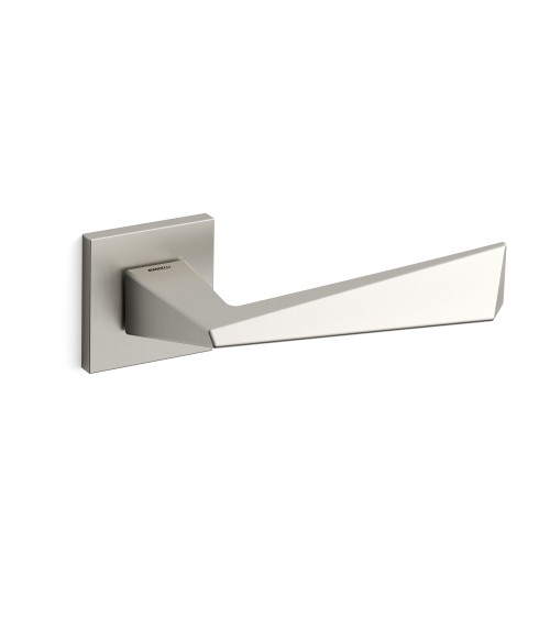Maniglia per porta in ottone Mandelli Piramid maniglia design