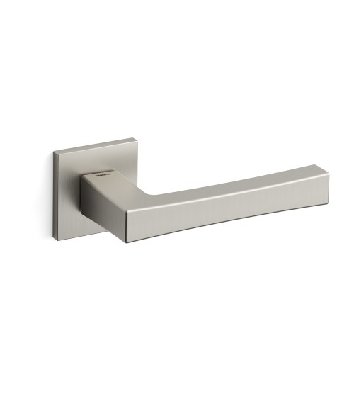 Maniglia per porta nichel satinato Mandelli Telis design