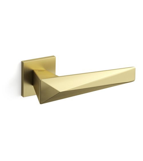 Maniglia per porta in ottone Mandelli Zeit design