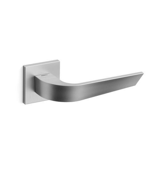 Maniglia per porta cromo satinato Mandelli Nuria maniglia design