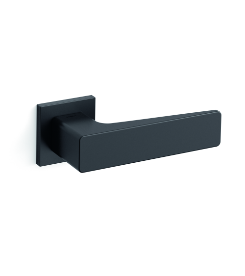 Maniglia porta nera Mandelli Virgo maniglia design