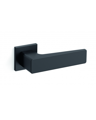 Maniglia porta nera Mandelli Virgo maniglia design