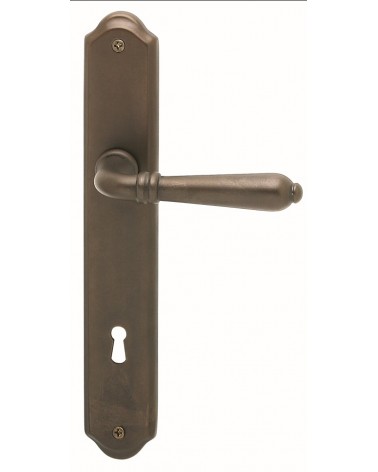 Maniglia per porta su placca longitudinale Mandelli Sevilla maniglia design