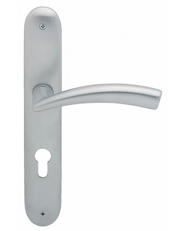 Maniglia per porta su placca longitudinale Mandelli Nadir maniglia design