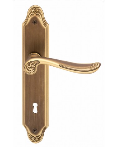 Maniglia per porta su placca longitudinale Mandelli Lord maniglia design