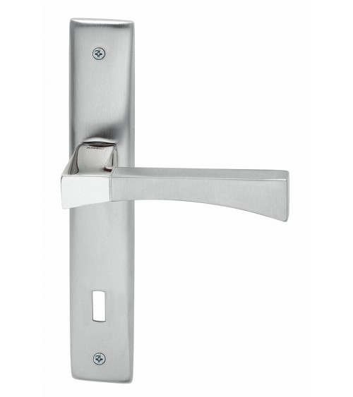 Mandelli Life - Maniglia per porta su placca longitudinale - maniglia design