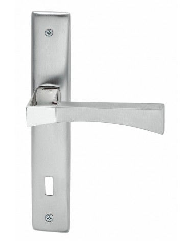 Mandelli Life - Maniglia per porta su placca longitudinale - maniglia design