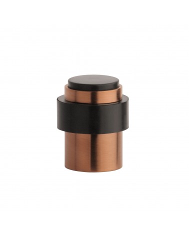 Fermaporta rame STOPPER, per pavimento e parete - maniglia design