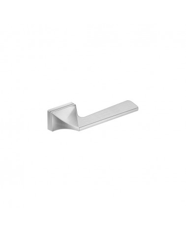 Maniglia porta cromo satinato Impera design vista dall'alto
