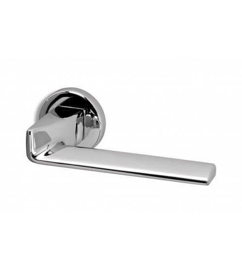 Maniglia per porta cromata lucida Ento Edge maniglia design