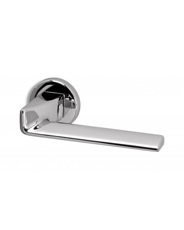 Maniglia per porta cromata lucida Ento Edge maniglia design