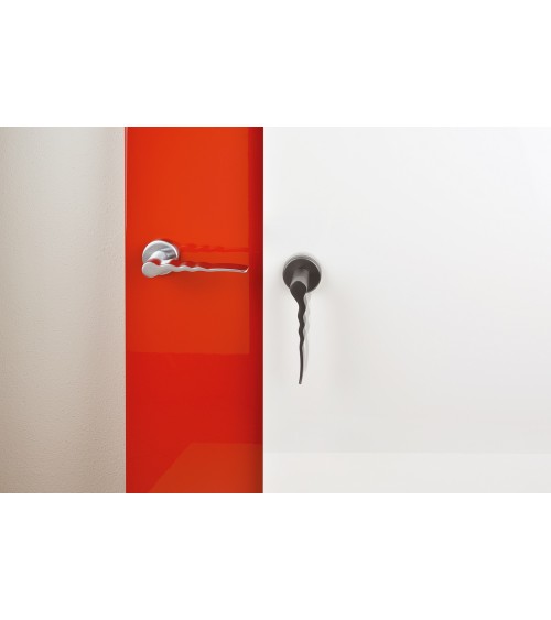 Maniglia per porta grafite Ento Flow C3 maniglia di design