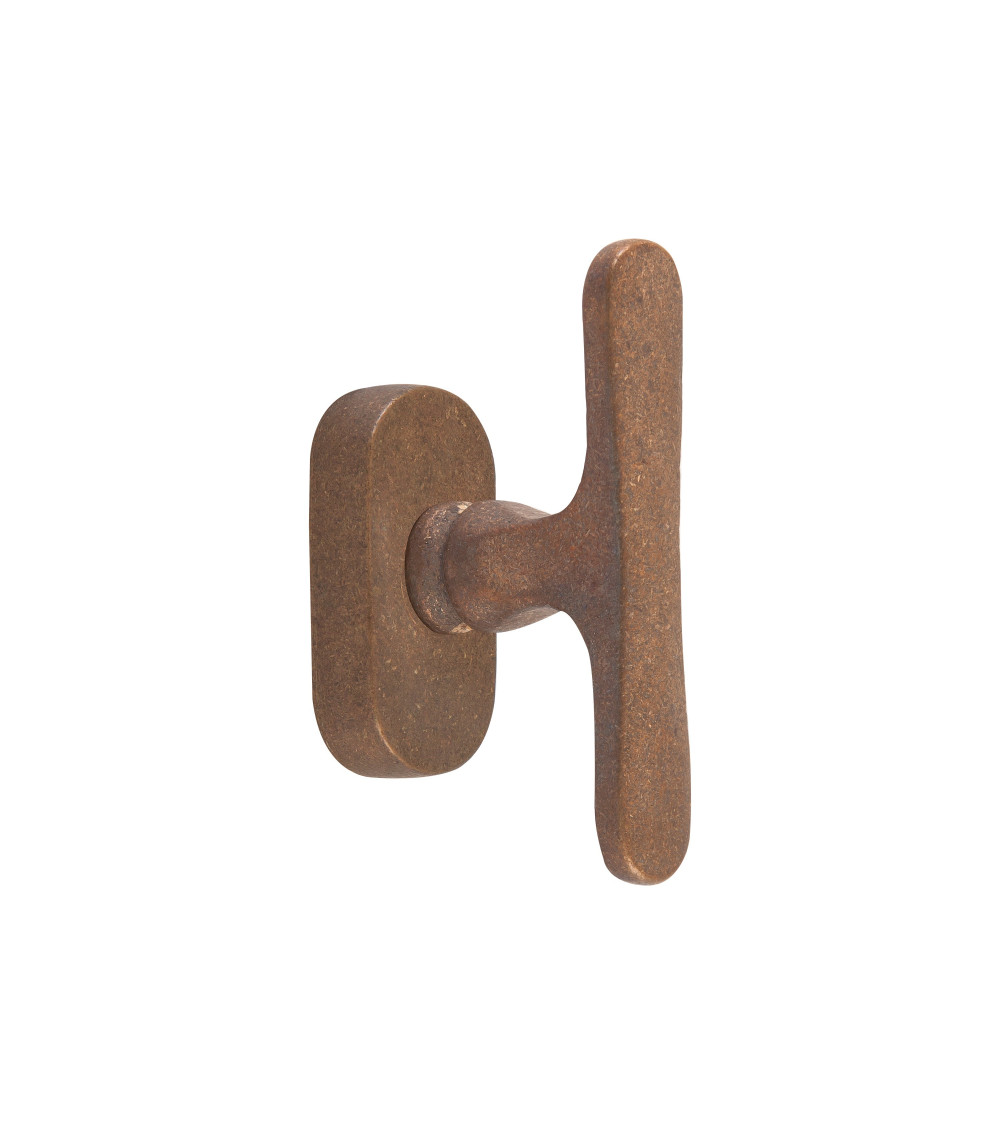 Maniglia per finestra in bronzo grezzo - Pure - maniglia di design