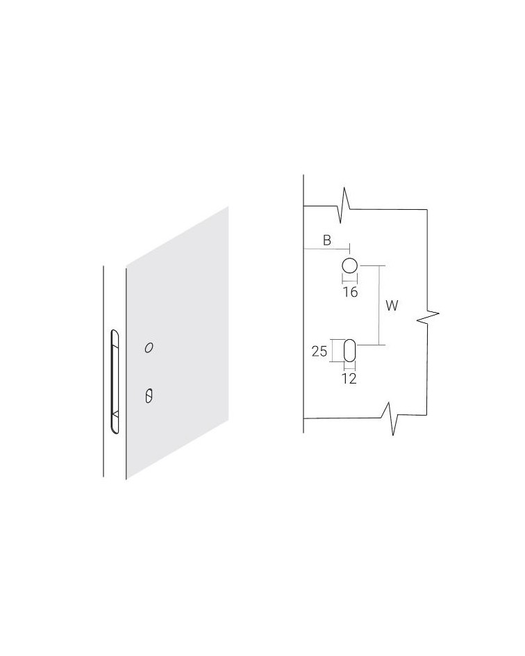 Maniglia per porta VERUM Wind, design di alta gamma - maniglia design